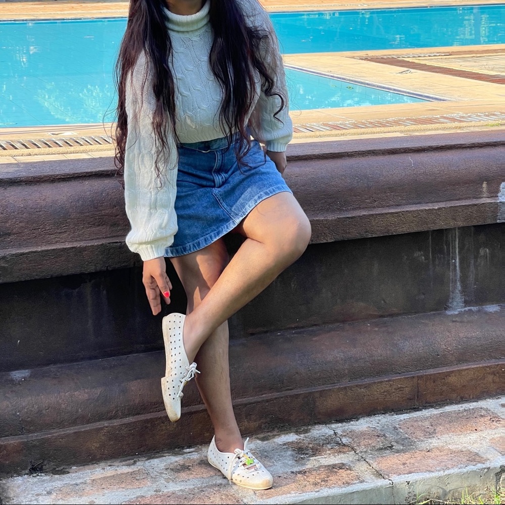 Denim mini skirt - Picture 6 of 6